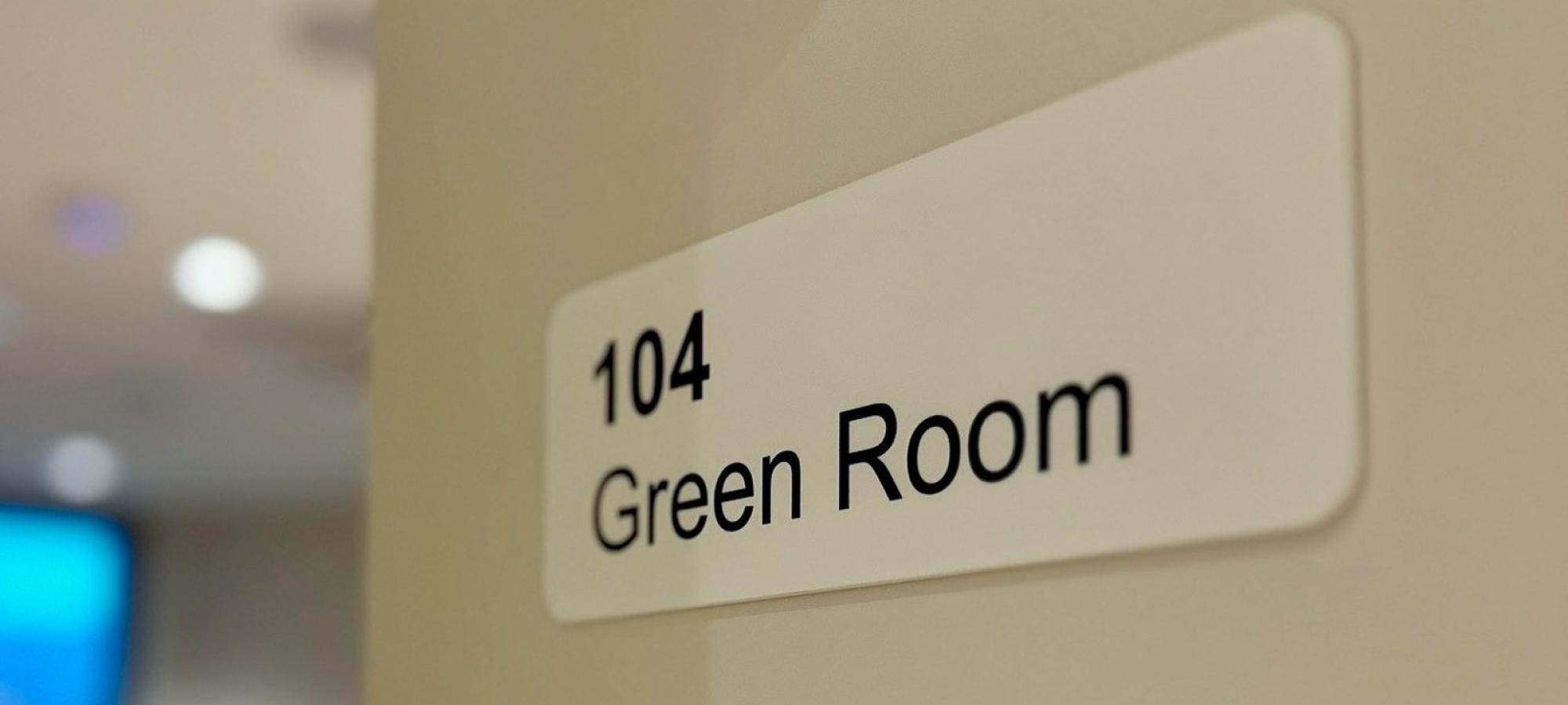 open house green room