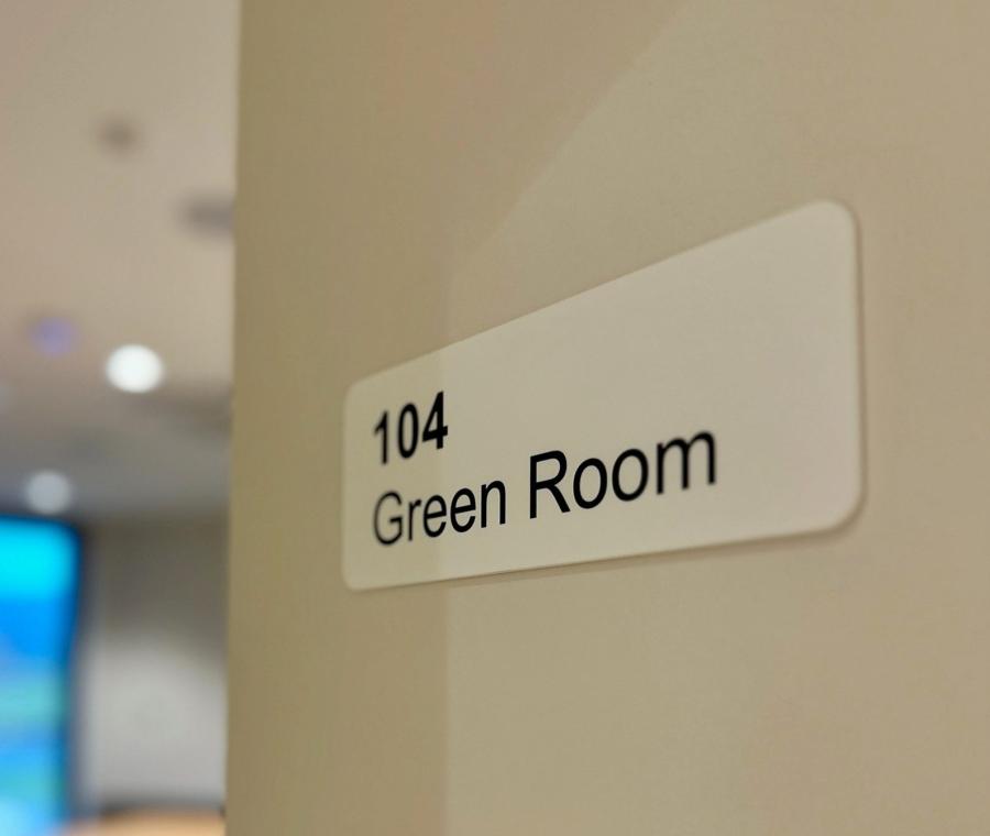 open house green room