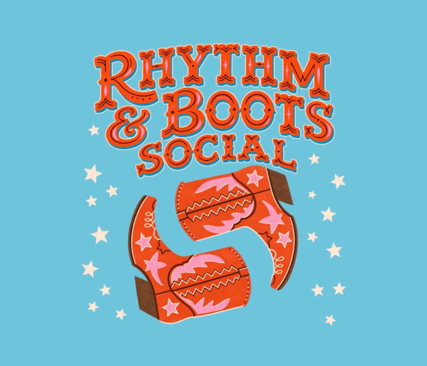 rhythm and boots social tile