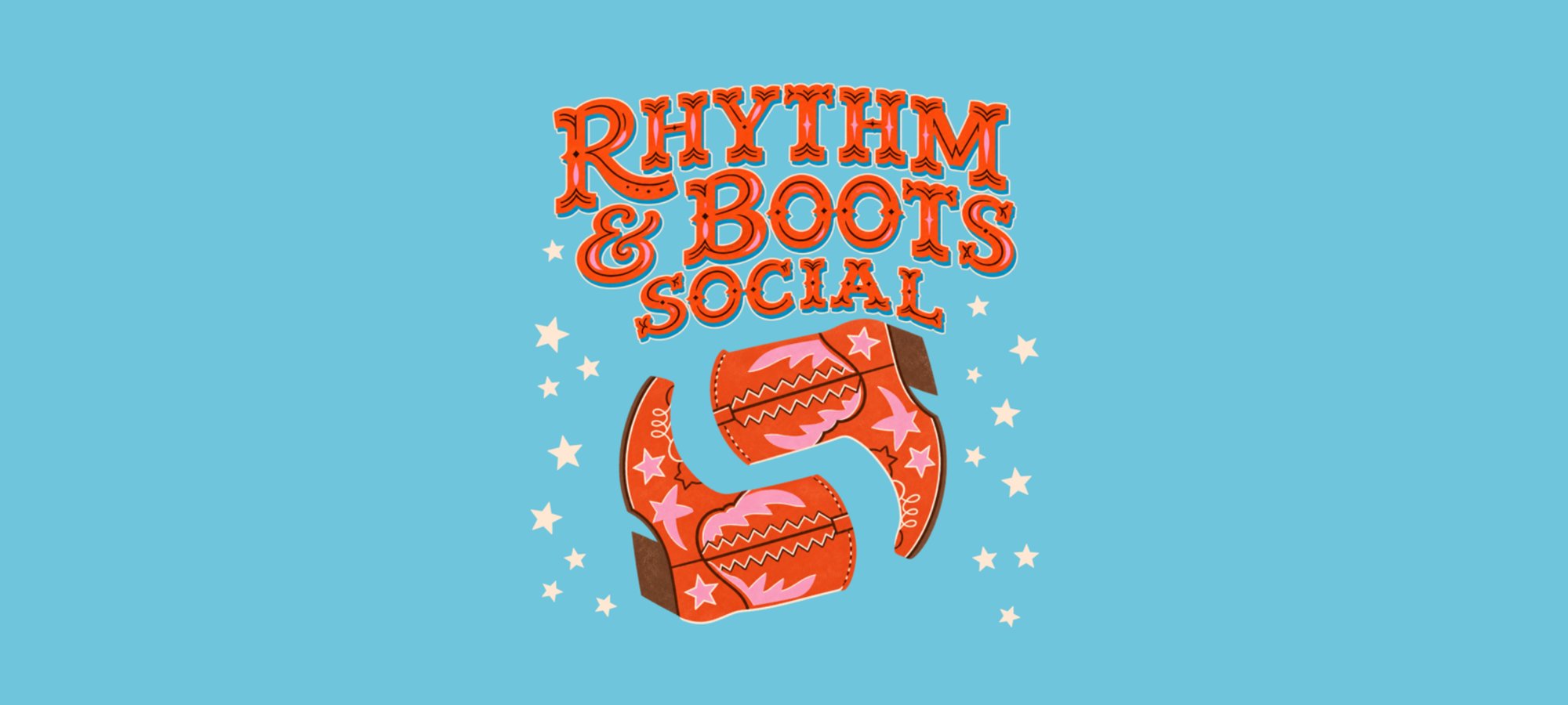 rhythm and boots social tile